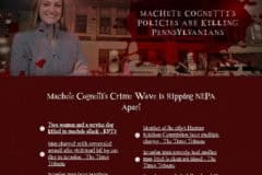 The NRCC's "Machete Cognetti" website.
