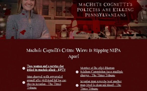 The NRCC's "Machete Cognetti" website.
